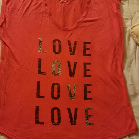 Express Orange Graphic Tee