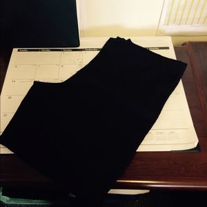 Black scrub pants