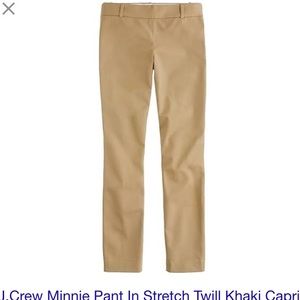 JCrew Minnie Pants
