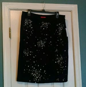 New York & Co black pencil skirt