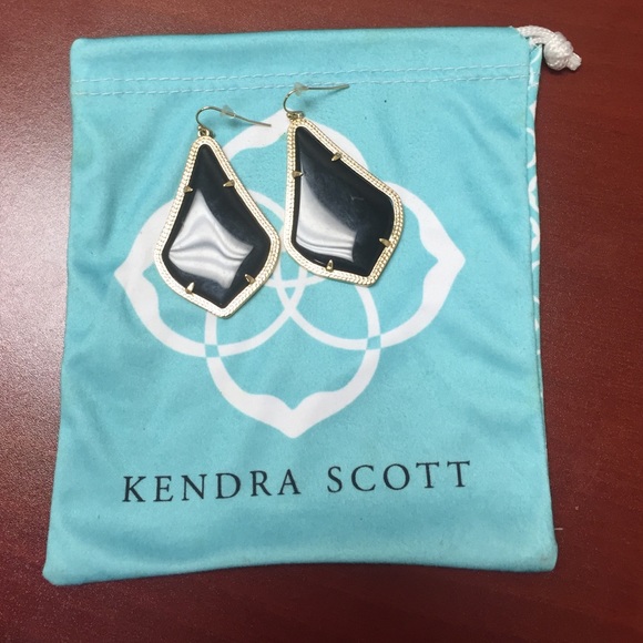 Kendra Scott Black Alexandras