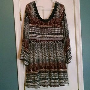 Sold! Tribal Print Dress size Large