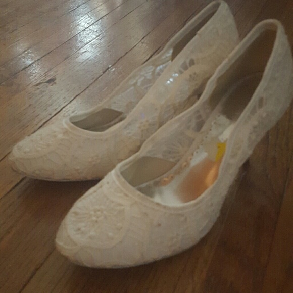 Lace heels