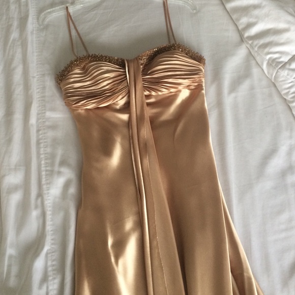 Gold Prom Dress