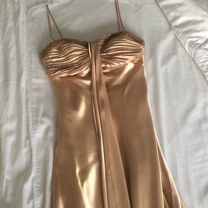 Gold Prom Dress