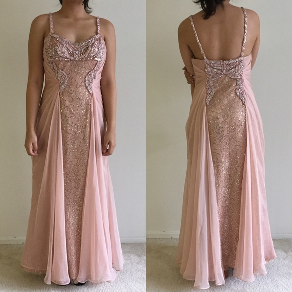 Pale Pink / Blush Gown Special Occassion Dress
