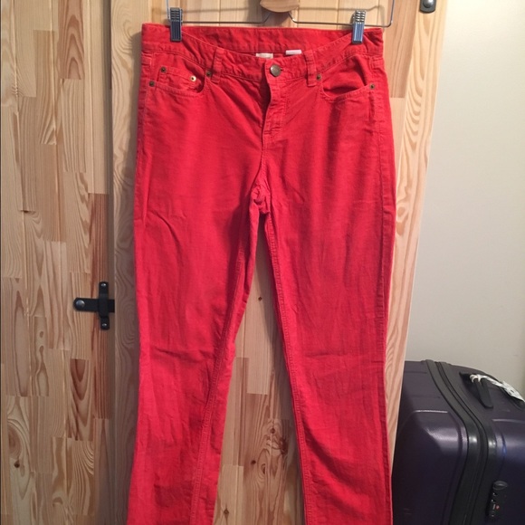 J. Crew toothpick cords, tall size