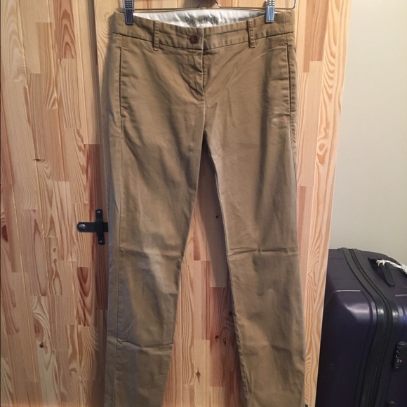 J. Crew Bennett khaki chinos