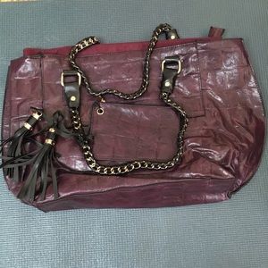 Faux crocodile Purse. NWOT.