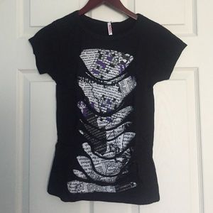 Shredded Printed T-Shirt