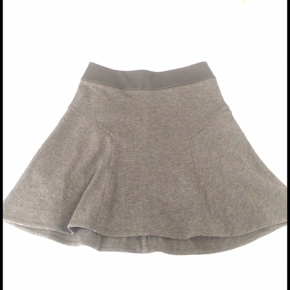 Express skirt - high waisted - gray NWOT