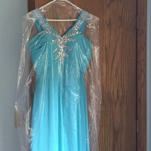Light Blue Prom Dress