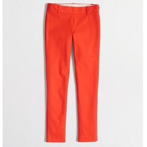 J Crew Minnie stretch twill in coral