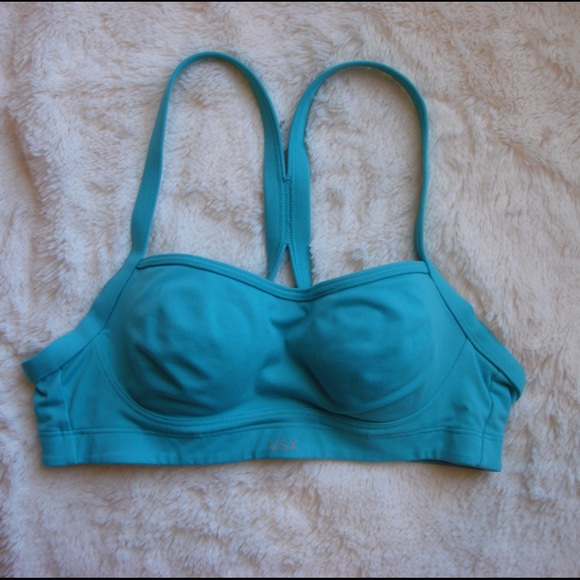 32B VSX teal sports bra.
