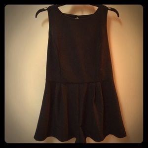 Little black romper!