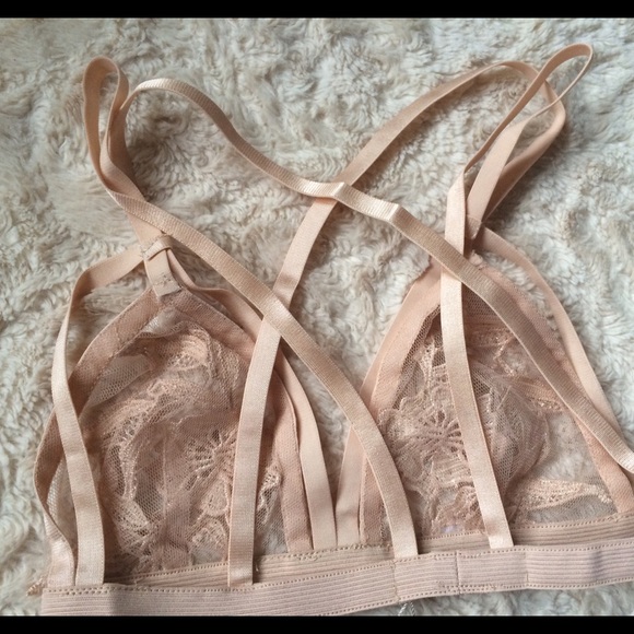 Rose gold Lace bralette - Picture 3 of 5