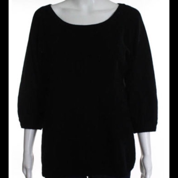 Vince 100% Cashmere 3/4 Sleeve Dolman Sweater, XS