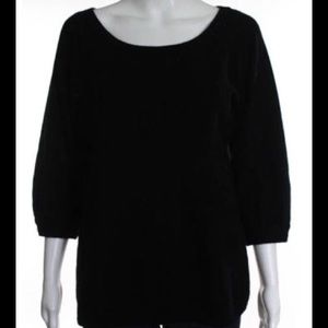 Vince 100% Cashmere 3/4 Sleeve Dolman Sweater, XS