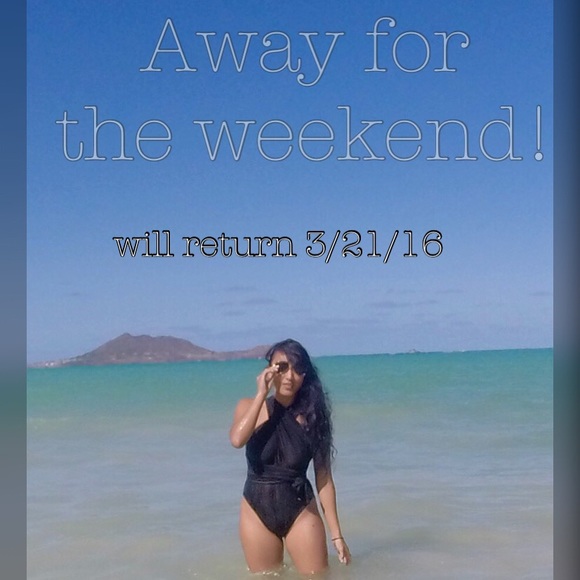 Away for the Weekend!!