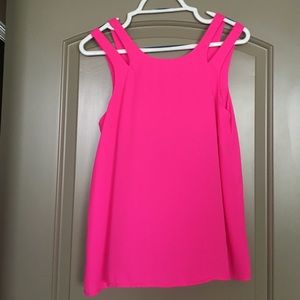 Hot pink top