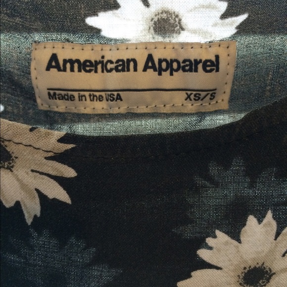 American Apparel Rayon Babydoll Dress - Picture 2 of 3