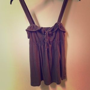 Hollister brown babydoll