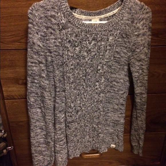 Roxy Cable Knit Sweater(Grey) - Picture 2 of 3