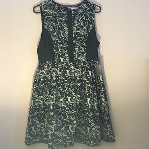 Gorgeous Forever 21 Black/Silver dress! NWT!