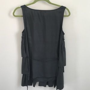 J. Crew Tops - J. Crew silk ruffle tiered top J. Crew Tops - J. Crew silk ruffle tiered top