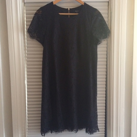 Floral Lace Shift Dress