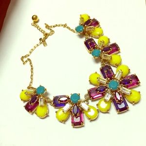 Kate Spade Kaleidoscope Floral Statement Necklace