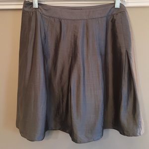 Kenneth Cole New York Grey pleated mini skirt