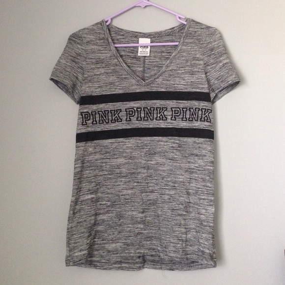 PINK vneck