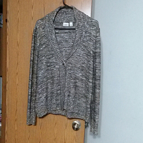 Cato size large one button sweater