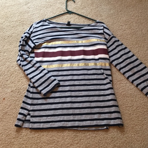 Jcrew striped shirt