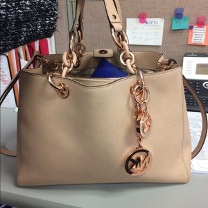 Rose gold Michael kors handbag!