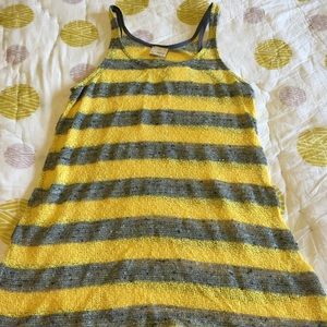 🌟LAST CHANCE🌟 Yellow and Navy Knit Cami