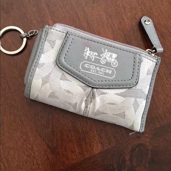Authentic coach coin purse