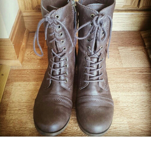 faded glory combat boots