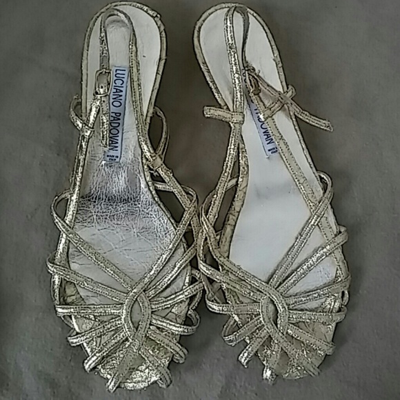 Luciano Padovan Sandals Size 37 M - Picture 1 of 4
