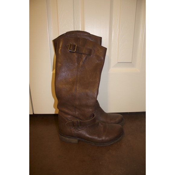 Steve Madden Brown Riding Boots