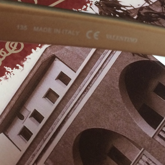 🍃💗NIB Valentino Havana Brown Squared Sunnies - Picture 4 of 8