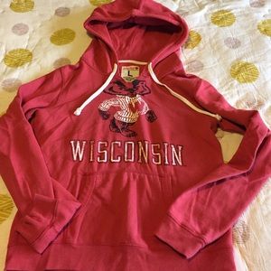 Wisconsin Badger Hoodie--Bucky