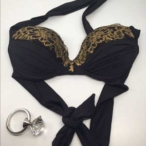 NWOT Beach Bunny Push Up Lace Bikini Top Small S