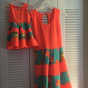 Mother and Daughter Dresses