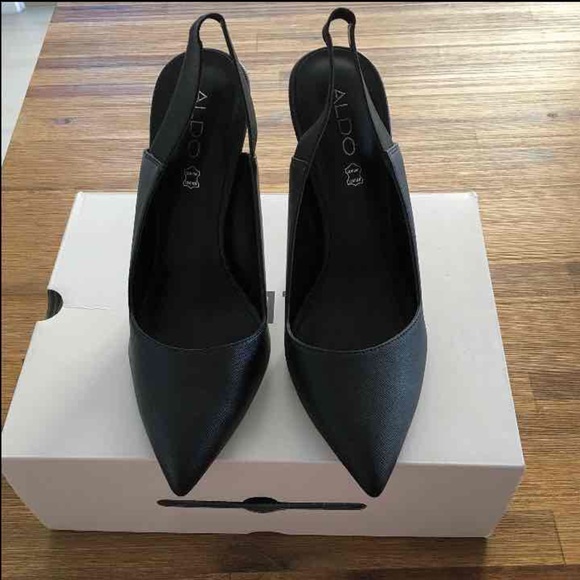 Aldo black pumps size 38.5