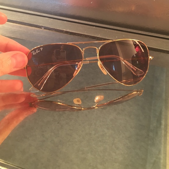 Pink and gold ray bands
