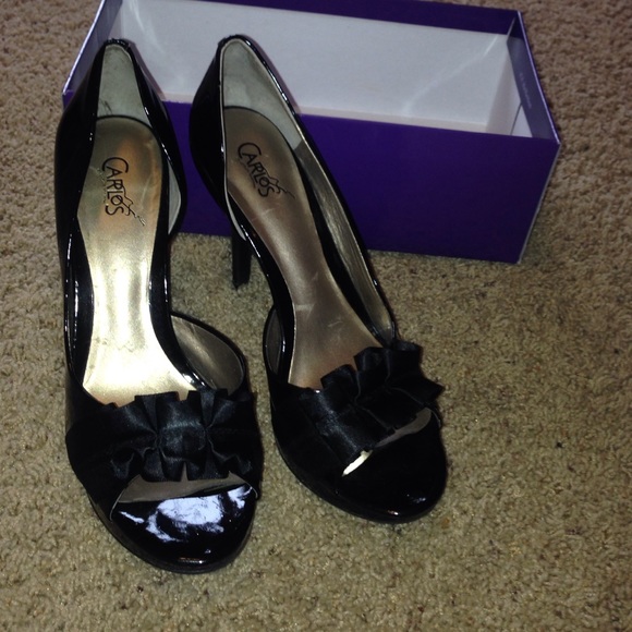 Black Santana heels
