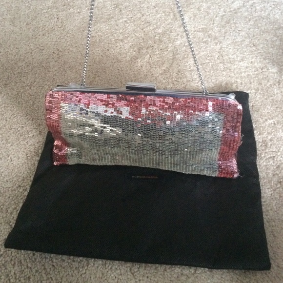 Sequined evening bag. - Picture 3 of 3
