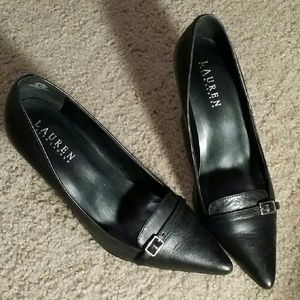 Ralph Lauren black pump shoe 6.5B